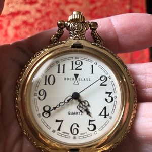 Pocket pocket gold tone